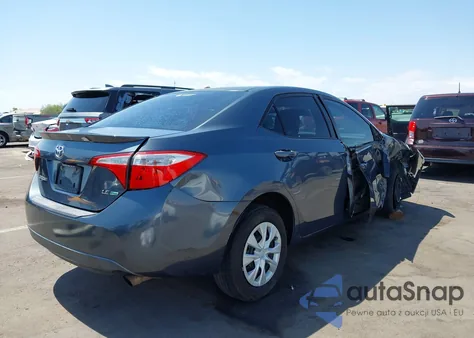 2014 Toyota Corolla Le Eco из США, поврежденный, VIN 2T1BPRHE5EC116252